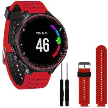Imagem de Pulseira Para Garmin 230 235 630 220 620 735xt Diversas Cores - Genéri