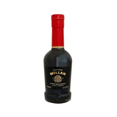 Imagem de Vinagre Balsâmico Millan 250ml Rotúlo Preto Aceite Balsâmico - Millan 