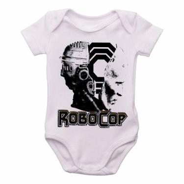 Imagem de body nenê criança roupa bebê Robocop Policial - Empório Dutra, M   ( 2