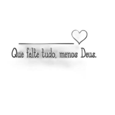 Imagem de Adesivo Decorativo De Parede Frase Que Falte Tudo...