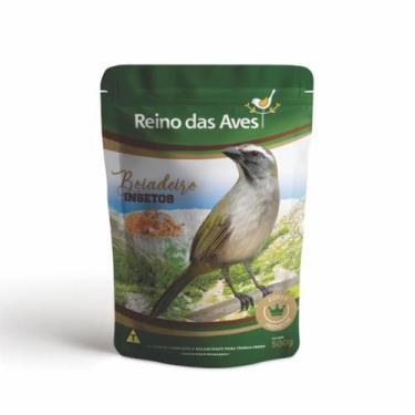Imagem de Reino das Aves Boiadeiro Ração Pássaros Insetos 500g