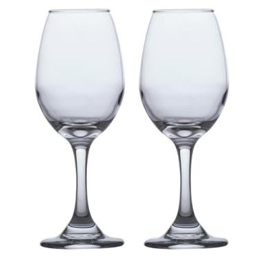 Imagem de Conjunto Taças de Vidro 365ml Agua e vinho Tinto Luxo 2 Un - CRISTAR