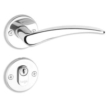 Imagem de Fechadura HAGA - Polo - Roseta 526 - Externa - 23401B