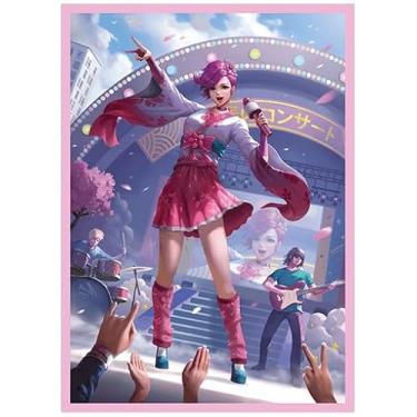 Imagem de Fantasy North - Ueda Harumi - Festival da Primavera - 100 capas de cartas colecionáveis TCG foscas lisas - Anime - Serve para Pokémon Magic MTG Commander e outros jogos de cartas - Mangas de baralho