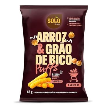Imagem de Snack Puffs Arroz e Grão de Bico Barbecue Solo Snacks 45g