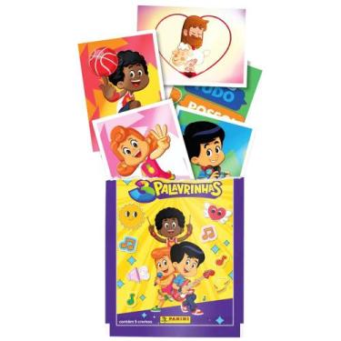Imagem de 150 Figurinhas Três Palavrinhas Educativo Religioso Infantil - Panini,
