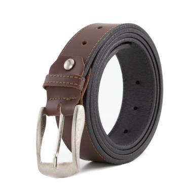 Imagem de Cinto Masculino Social Preto 100% Couro Exclusivo Pampas Country - Pam