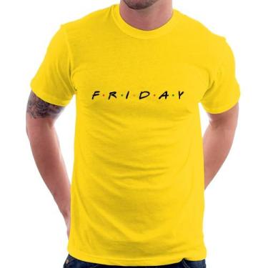Imagem de Camiseta Friday - Foca na Moda, Amarelo, GGG