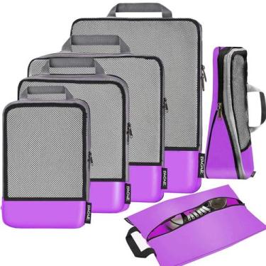 Imagem de Conjunto de 6 Cubos de Compressão BAGAIL para Embalagem e Viagem