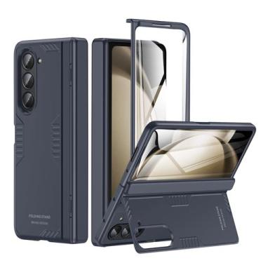 Imagem de Capa Kaiiecal para Samsung Galaxy Z Fold 5 com Suporte