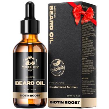 Imagem de Óleo de Barba Waking Forest Biotina & Vitamina E - 60ml - Sem Perfume