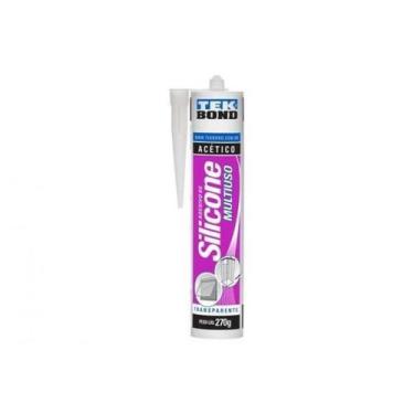 Imagem de Selante Silicone 270g Acetico Incolor Tekbond - TEK BOND