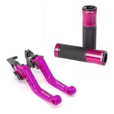 Imagem de Manete Manopla  Esportivo Stark Race Ninja 250 300 400 Z300 - NoBrand,