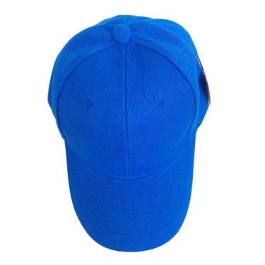 Imagem de Boné Liso Básico Esporte com Aba Curva Fechamento Ajustável - 1 Fit, A