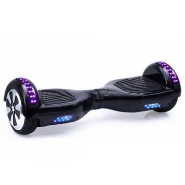 Imagem de Hoverboard Skate Elétrico 6.5 Preto Led Bluetooth - Brinovar