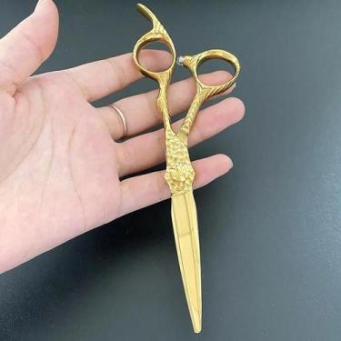 Imagem de Tesoura de Corte de Cabelo Profissional 6 Polegadas - Aço 440C - Dente