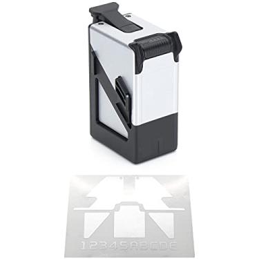 Imagem de WRAPGRADE Skin compatível com DJI FPV | Uma bateria (Airforce prata)