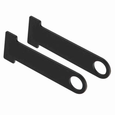 Imagem de Capacete de Motocicleta Em Aço Inoxidável Trava D-ring, Universal para, Fácil de Instalar e Resistente (Preto)