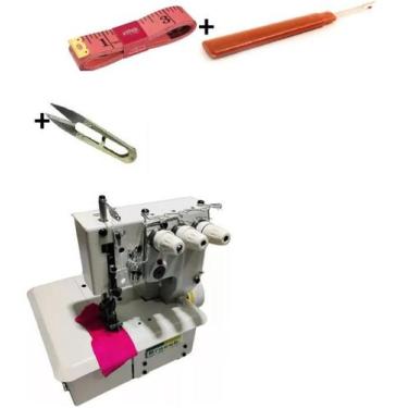 Imagem de Galoneira Bracob 3 Agulhas Modelo Novo Semi Ind.+3 Brindes, 220V