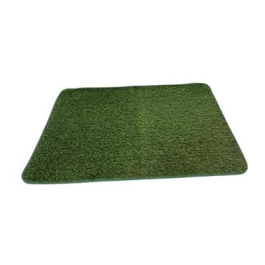 Imagem de Generic Tapete higiênico de grama artificial para cães, bandeja de treinamento para penico, acessório de substituição para grama sintética para canil de, 46cm X 58cm