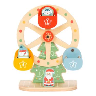 Imagem de Brinquedo Roda Gigante De Natal Boneco Papai Noel Took Toy