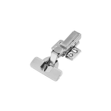 Imagem de Dobradiça Easy TN Click Slow Inox Reta com calço Duplo FGVTN