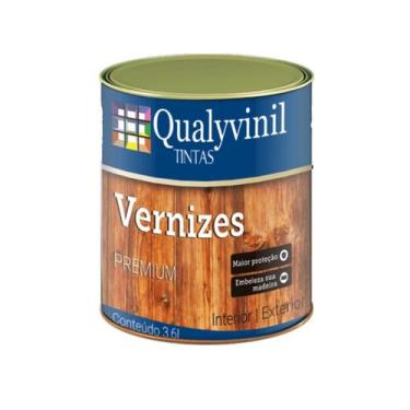 Imagem de Verniz Natural Brilhante Verniz Marítimo Incolor Qualyvinil 900ml