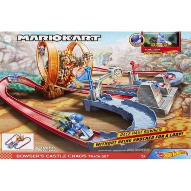 Imagem de Hot Wheels Pista Mario Kart Castelo Do Caos Do Bowser