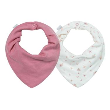 Imagem de Kit Com 2 Babadores Bebê Bandana Bons Sonhos Rosa - Hug