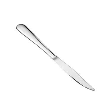 Imagem de Peças Cozinha Conjunto De Talheres De Aço InoxidáVel Faca De Bife Garfo De Colher De(30 Pcs Faca De Prata)