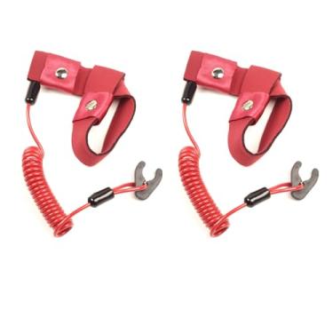 Imagem de 2 peças de cordão de segurança para todos os Honda Jet Ski Aquatrax F-12 F-15 R-12 ARX1200 ATX1200 ARX1500 ATX1500 ATX1500 36182-HW1-671