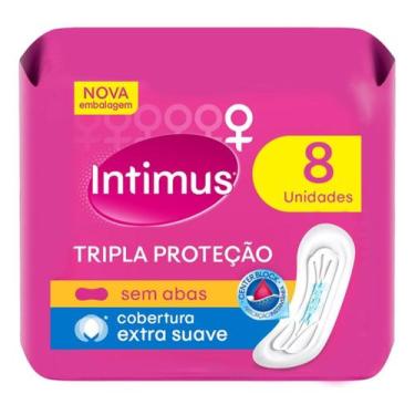 Imagem de Kit c/ 2 Absorvente Externo Intimus Tripla Protecao Suave