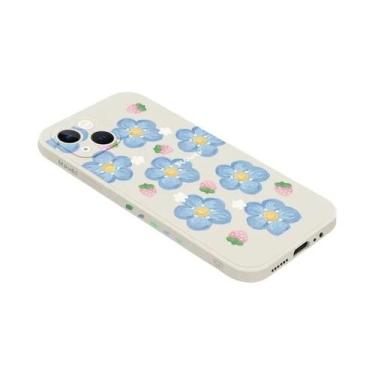 Imagem de Capa De Silicone Com Flores De Borboleta Para Samsung Galaxy A14 A34 A