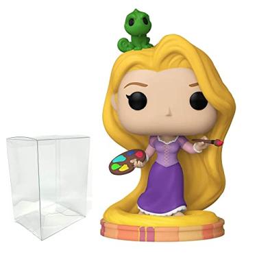 Imagem de Visit the Funko Store Rapunzel Pop Protector Bundle - Figurine 3.75 Inch Classic Character Ultimate Princess Collection with PET Clear Plastic Case for Collectible Vinyl Figures