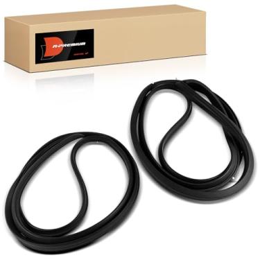 Imagem de A-Premium 2 peças de tiras de vedação de remoção de clima para porta de carro compatíveis com Chevrolet Impala 1977-1985, Caprice 1977-1986 e Oldsmobile 98 1977-1984, Custom Cruiser 1977-1986, Delta