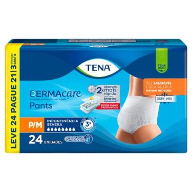 Imagem de Roupa Íntima Tena Dermacare Pants Tamanho P/M Leve 24 e Pague 21 Unida