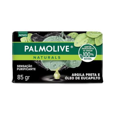 Imagem de Sabonete Palmolive Naturals e Sensação Purificante Argila Preta e Óleo de Eucalipto 85g