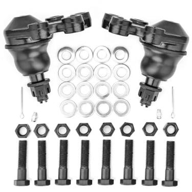 Imagem de JLEO K6539 2PCS RWD Junta esférica de suspensão inferior dianteira para Chevrolet Silverado 1500 1999-2006, para suspensão de mola helicoidal Gmc Sierra 1500 1999-2006 SOMENTE lado do motorista e do