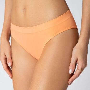 Imagem de Calcinha Loba Biquini Clássica Sem Costura 40400-001, Camarão, GG