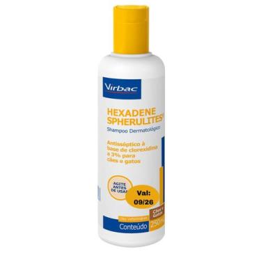 Imagem de Shampoo Hexadene Spherulites 250ml Virbac
