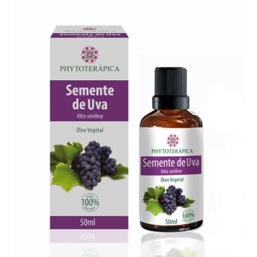 Imagem de Óleo Vegetal de Semente de Uva 50ml - Hidratação Leve para a Pele - Ideal para Aromaterapia - Puro e Vegano - Phytoterápica
