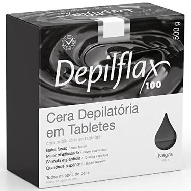 Imagem de Depilflax – Cera Quente em Tabletes Negra 500g
