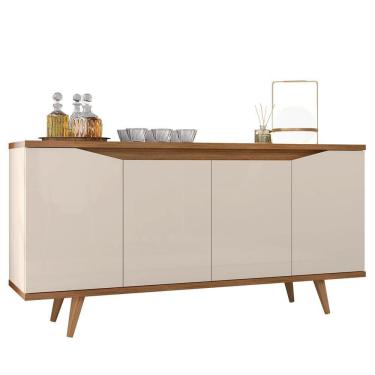 Imagem de Buffet Aparador Grace 4 Portas Off White-cedro - Casa D Off White-cedro