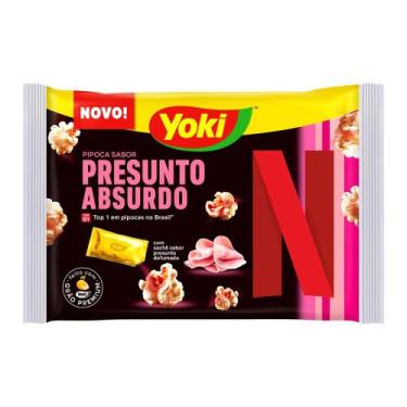 Imagem de Pipoca Sabor Presunto Absurdo 95g Yoki