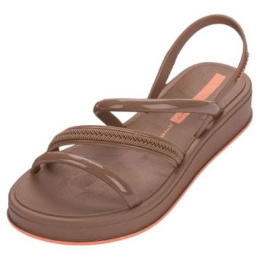 Imagem de Sandalia Feminina Flatform Leve Dia a Dia Ipanema Glow Up