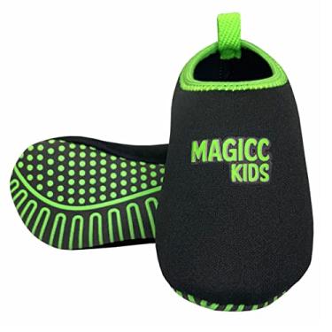 Imagem de Meia Menino Infantil Antiderrapante Sapatilha Magicc S-103 (Multicolorido, 19/20)