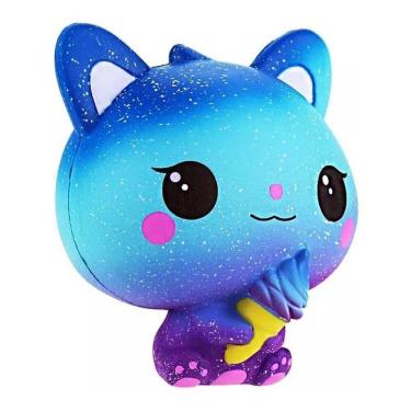 Imagem de Squish Fidget Anti Relief Toys Gatinho Galáxia