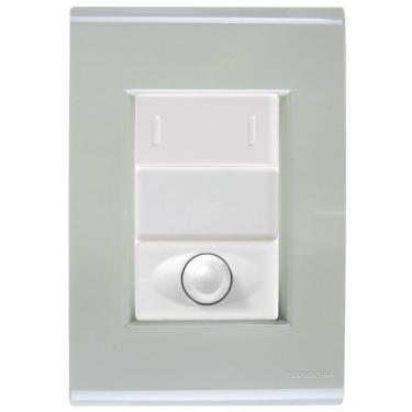 Imagem de Cj Interruptor Paralelo + Dimmer Ajustável Liz Verde Ardósia Tramontina Completo Pronto Tramontina