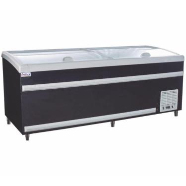 Imagem de Ilha Modular Linha Suprema Rf312 Frilux Ilha 800 Litros Preto 220v