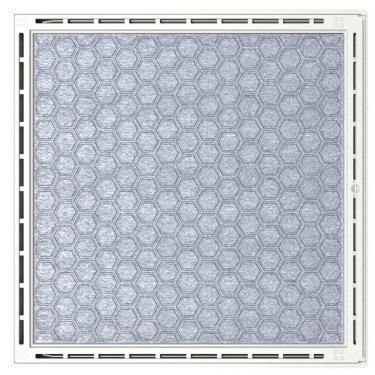 Imagem de Alçapão Tampa Casa Maquina Piscina 120x120 Gaveta Deslizante Bege Claro